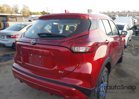 2024 Nissan Kicks Sv Xtronic Cvt from USA, damaged, VIN 3N1CP5CV0RL565557